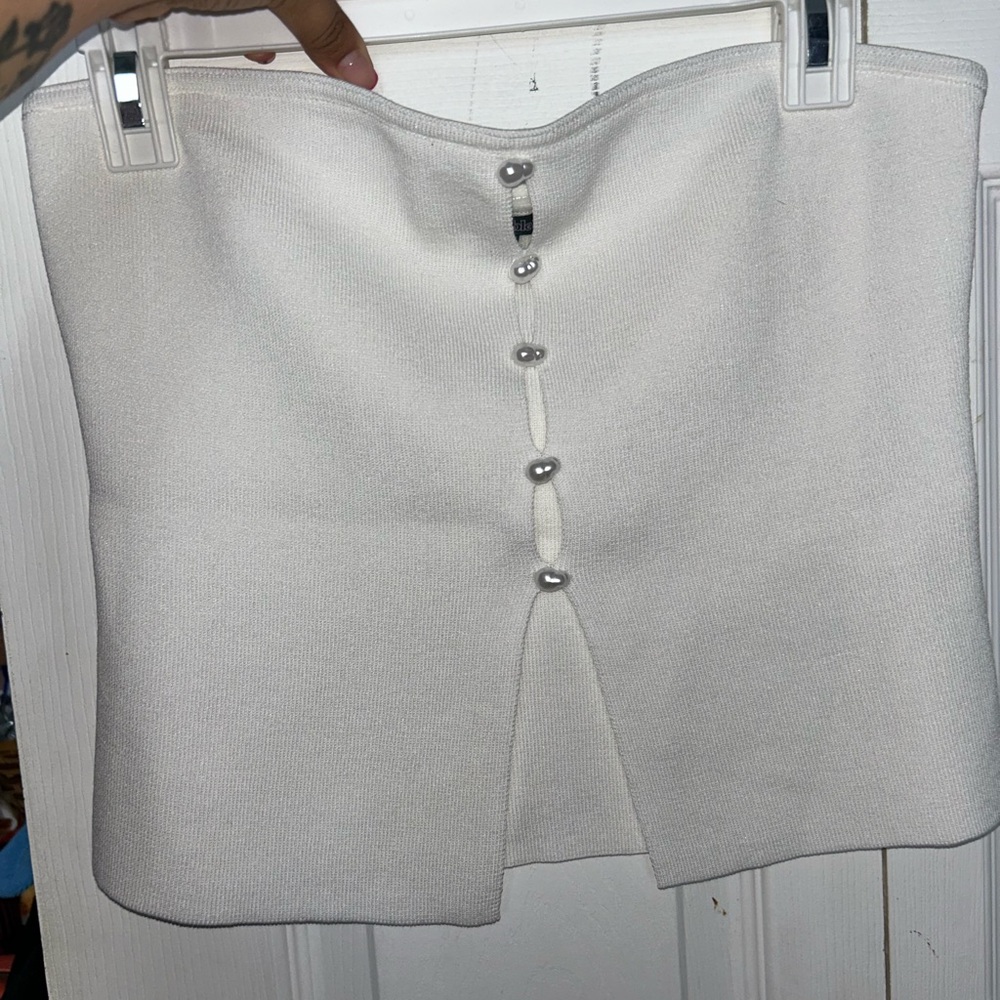 Wild Fable White Mini Pencil Top with Slit